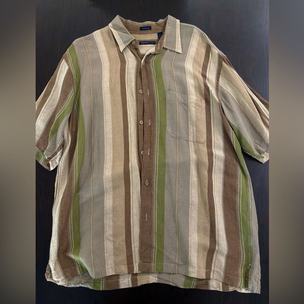 Van Heusen Knit Button Up Shirt